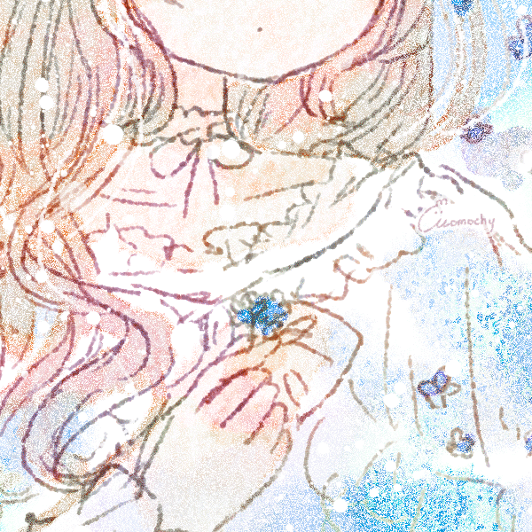 勿忘草 ワスレナグサ の花言葉 2月29日の誕生花 フリーアイコン配布 Momochyのおうち イラストレーターももちーのwebサイト