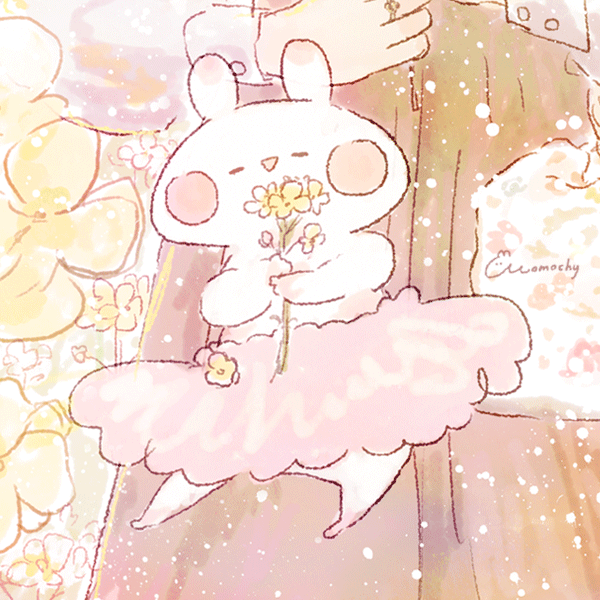 フリーアイコン 菜の花とロングの女の子のイラスト Momochyのおうち イラストレーターももちーのwebサイト