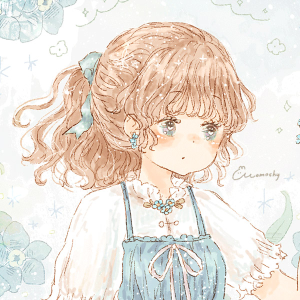 フリーアイコン 蓮の花 ハス と女の子のイラスト Momochyのおうち イラストレーターももちーのwebサイト