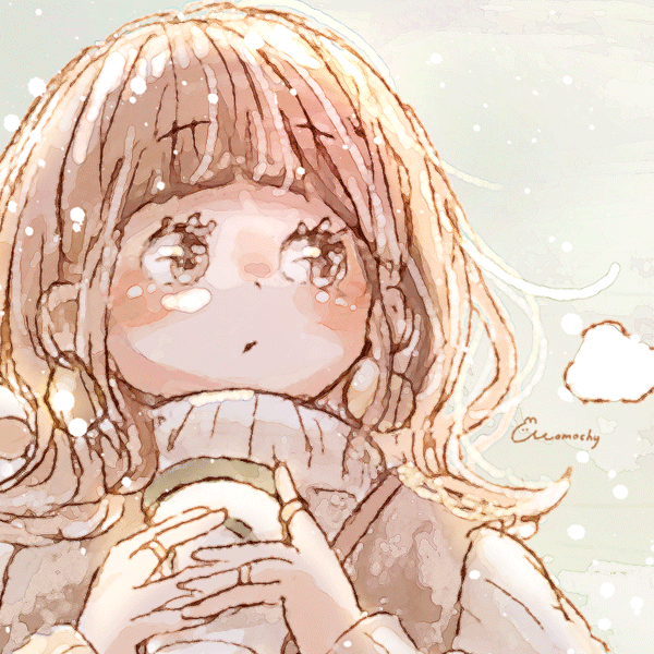 フリーアイコン シクラメンと女の子のイラスト Momochyのおうち イラストレーターももちーのwebサイト