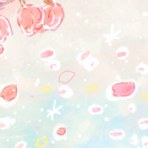 ロック画面や待ち受け・スマホ壁紙に使える＊2025年12月のカレンダーイラスト